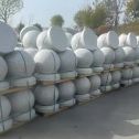 清远 白麻花岗岩石材圆球，石球，挡车球，隔离球，景观石球，风水球等