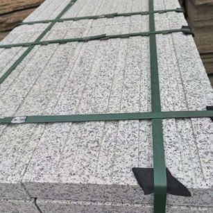 清远 白麻花岗岩直行盲道石，盲条，地铺石