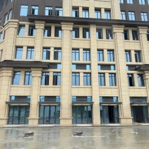 清远 黄金麻花岗岩荔枝面小区外墙干挂