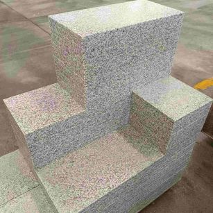 清远 白麻花岗岩荔枝面地铺石