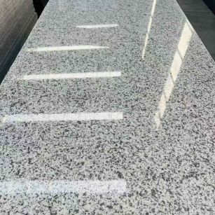 清远 白麻花岗岩光面毛板